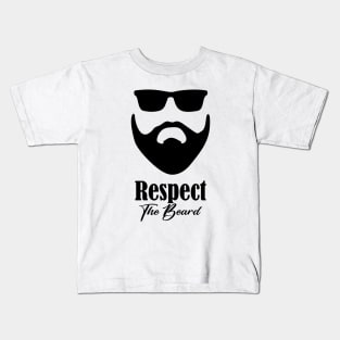 Respect The Beard Kids T-Shirt